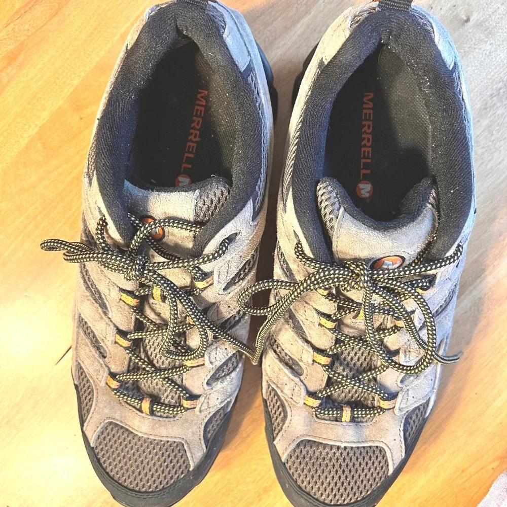 Merrell Moab 2 Ventilator Mens Hiking Shoes Walnut Brown Trail Outdoor  Size 11